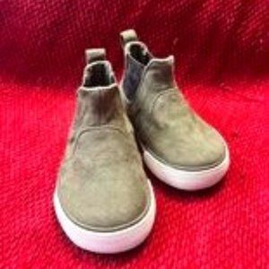 Cat & Jack Olive Green Mid Top Sneakers